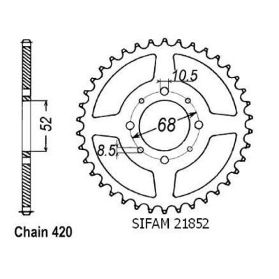 Rozeta pro Suzuki 21852CZ32